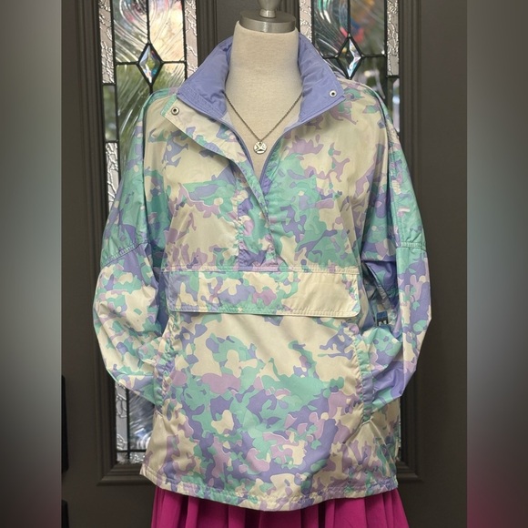NWT- Lauren James Women’s Water Resistant Hooded Anorak Jacket - Picture 1 of 10